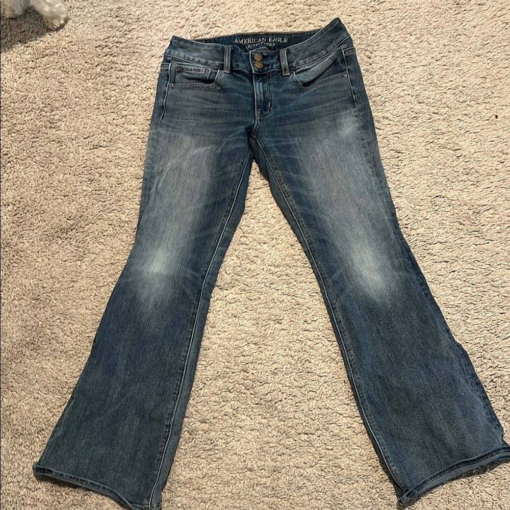 American Eagle Outfitters Women's Blue Jeans